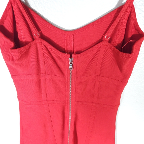 BCBGMaxAzria Midi Bodycon Dress Size S - Picture 9 of 14